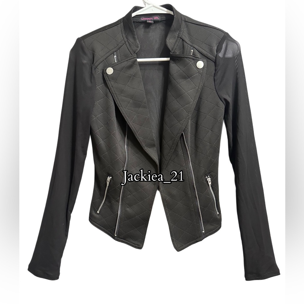 Women's Black Quilted Jacket